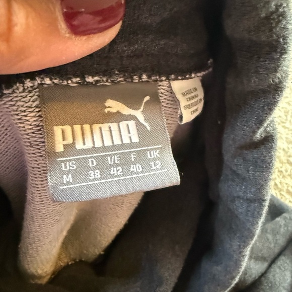 Puma Dark Gray Sweatshirt with Logo - Picture 2 of 2